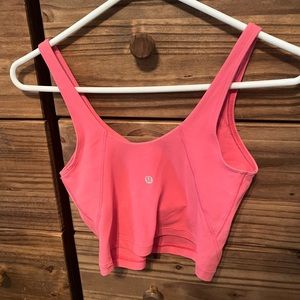 Pink Lulu Lemon Align Tank Top